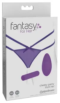 Fifty Shades of Grey Petite Panty Set with Remote-Control Bullet, Black