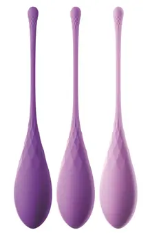 Fetish Fantasy FFH Kegel Train-Her Set Silicone Pelvic Training Balls 3pcs