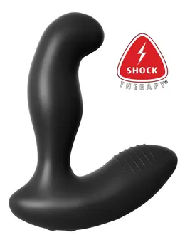AFE Electro Stim Intimate Prostate Model Silicone Black 13.3cm
