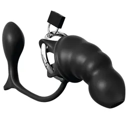 Advanced Fetish Essentials Silicone & Steel Intimate Restraint System 12.7cm