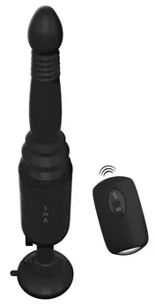 AFE Intimate Machine Vibrating Thrust & Warming Black 33.8cm