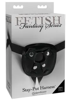 FFS Stay-Put Adjustable Harness Black - Versatile Strap System