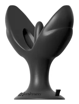 AFC Insta-Gaper Black Intimate Expander with Suction Cup 9.5 cm