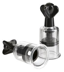 Pipedream FFSLE Super Suckers Intense Suction Nipple Cups 10 cm Black
