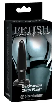 Fetish Fantasy Series FFSLE Compact Anal Plug Black 11.4cm PVC