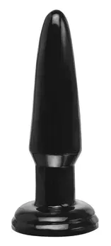 Fetish Fantasy Series FFSLE Compact Anal Plug Black 11.4cm PVC
