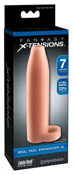 Fantasy X-tensions Real Feel Enhancer XL Light Sleeve 17.8cm TPE
