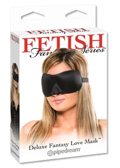 FFS Deluxe Fantasy Black Padded Comfort Eye Mask One Size