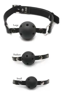 Fetish Fantasy Series Adjustable Ball Gag Training Set with 3 Sizes