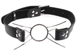 Fetish Fantasy Elite Spider Gag Adjustable Silver/Black 3.8 cm