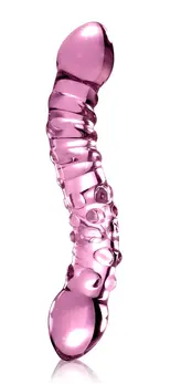 Pipedream Icicles No. 55 Pink Glass Intimate Massager 19.5cm