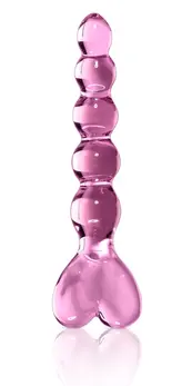 Pipedream Icicles No. 43 Pink Glass Massage Wand 20 cm