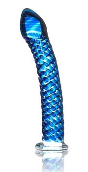 Pipedream Icicles No. 29 Blue Glass Intimate Massager 19 cm