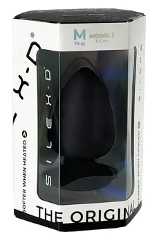 SilexD Premium Silicone Plug M - Flexible Memory Silicone, 11 cm