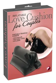 You2Toys Love Cushion Inflatable Triangle Set with Accessories, 60x36x36cm