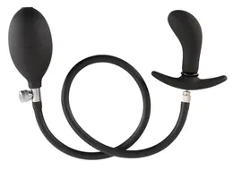 You2Toys Inflatable Plug Silicone Black 8 cm Adjustable Size