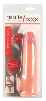 Realistixxx Extension Intimate Sleeve 5cm Liquid Silicone 19cm