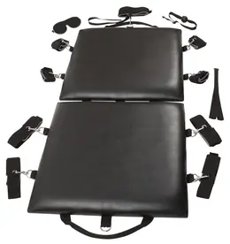 You2Toys Bondage Board Set - Foldable System with Accessories, Black, 120 cm