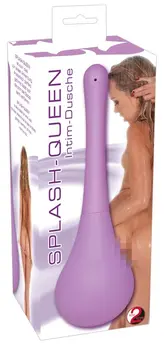 Splash Queen Intimate Hygiene System 200ml Silicone Black 23cm