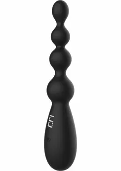 Extreme Tetra Thrill Anal Vibrator Silicone Multi-Speed Black