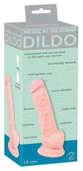 You2Toys Medical Silicone Model 18 cm with Suction Cup - Skin Tone