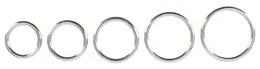 Bad Kitty Professional 5-Piece Metal Ring Set - Polished Carbon Steel