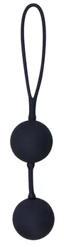 You2Toys The Perfect Balls - Silicone Pelvic Exercise Duo, 54g, Black