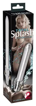 Total Splash Aluminium Intimate Cleansing System 15.5 cm Silver