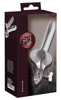Fetish Collection Stainless Steel Adjustable Medical Speculum 10.5cm