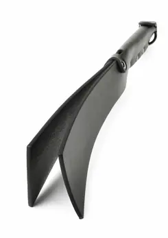 Genuine Leather Split Slapper by Ouch! - Premium Dual-Layer Impact Tool