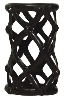 You2Toys Orgasmus Wunder Black Sleeve Mesh Pattern 6cm TPE