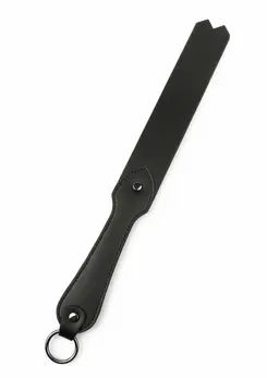 Rimba Genuine Leather Slapper I - Double-Layer Impact Tool, Black