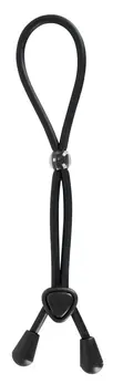 Black Label Adjustable Intimate Loop 38cm - Silicone, Flexible Fit