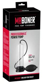 MB Professionals Power Pump Transparent Potency Enhancer 25 cm