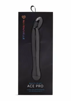 Ace Pro Prostate + G-Spot Vibrator Oscillating Head Black 9342851003382