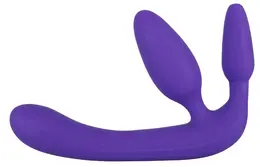 You2Toys Duo Intimate System Silicone Purple 20cm Multi-Plug Design
