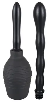 You2Toys Shower Me Intimate Hygiene Set, 300ml, Black, 2 Attachments