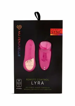 Lyra Panty Vibrator App-Controlled Compact Wearable Device Pink