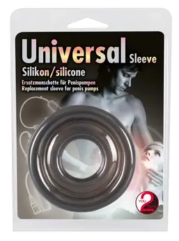 You2Toys Universal Silicone Replacement Sleeve for Vacuum Devices 6.8cm