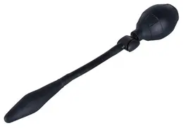 Simply Anal Inflatable Silicone Expansion Plug Black 30cm