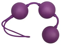 You2Toys Velvet Balls Triple Purple Silicone Trio 17cm 80g