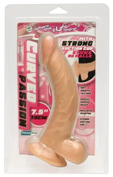 You2Toys Curved Passion Intimate Model with Suction Base 19cm Natural