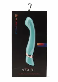 Geminii XLR8 Dual-Motor Silicone Vibrator, 15 Modes, USB, Waterproof