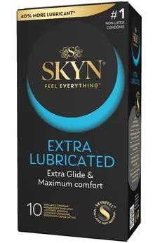 Manix Skyn Extra Lubricated 10pcs - Ultra-Thin Polyisoprene Vegan Condoms