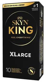 Manix SKYN King Size 10 pcs Large Polyisoprene Vegan Condoms