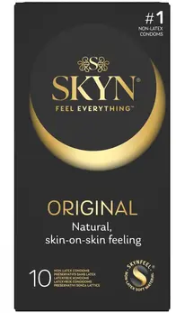 Manix SKYN Original 10pcs Polyisoprene Ultra-Thin Vegan Condoms