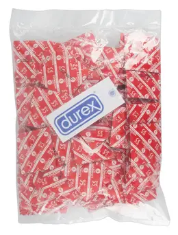 London Red Strawberry Flavour 100-Pack Condoms, Nominal Width 56mm