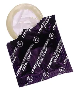 London Extra Special 100 Pack Silicone-Lubricated Thick Barrier System