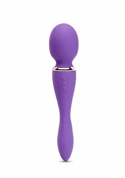 Alluvion XLR8 Wand Dual Motor Flexible Rechargeable Massager Black