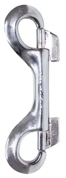 You2Toys Snap Hook Double Metal 10cm Silver - Versatile Connector